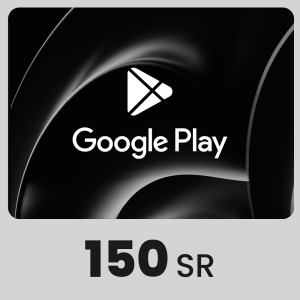 بطاقة Google Play المتجر السعودي - 150 ريال