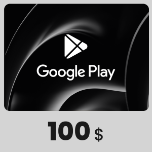 بطاقة Google Play المتجر الأمريكي - 100 دولار